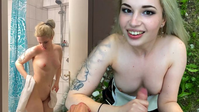 Вуайеристское Удовольствие Сводного Брата: Горячий 60 Кадров В Секунду Сзади