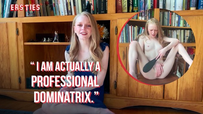 Жаркая Bdsm-Сессия С Горячей Американской Красоткой На Коленях.
